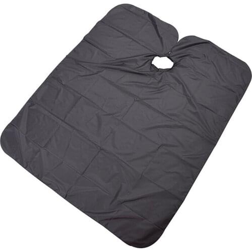 Handmade Black Salon Barbers Cape Gown Hairdressing Hair Cutting Waterproof Gown Cloth NIN668
