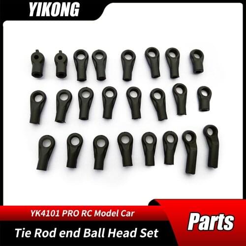 Tie Rod end Ball Head Set 13014 RC Car Parts 1/10 YK YIKONG YK4101PRO Remote Control Climbing Crawler Model Cars Accessories
