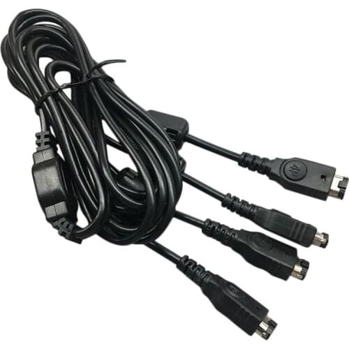 NEW-1.5M / 5FT Game Online Cable 4-Player Battle Line Cable for Nintendo GBA