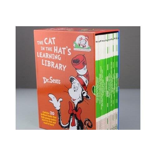 6-14 year 20 book/set Cat in the Hats Learning Library Children English picture books Enlightenment Extracurricular Reading
