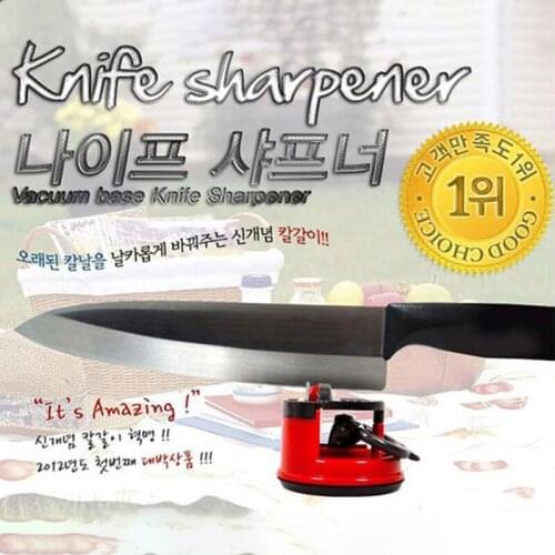 Suction Knife Sharpener Sharpening Tool Damascus Knives Sharpener Easy and Safe