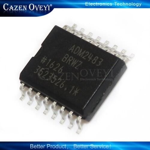 1piece ADM2483BRWZ ADM2483B ADM2483 2483BRWZ ADM2486BRWZ ADM2486BRW ADM2486 2486BRWZ SOP-16 In Stock