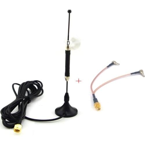 10 piece/lot 10dBi SMA Plug 4G 696-960MHz / 1710-2690MHz Antenna RG174 3M+ SMA Female to Y type 2 X CRC9 Male RG316 Cable 15cm