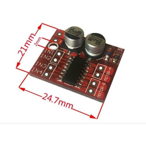 2 DC motor drive module is reversing PWM speed double H bridge stepper motor mini drive plate