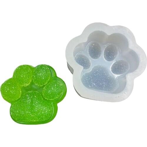 Diamond Cat Claw Mold Silicone Mold Diy Crystal Glue to Make Cat Claw Quicksand Material Flash Diamond Cat Claw Jewelry