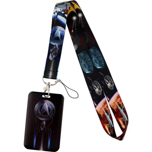 BG1253 Movie Neck Strap Lanyards Keychain ID Card Passport Hanging Rope Lariat Key Chain Key Ring Badge Holder