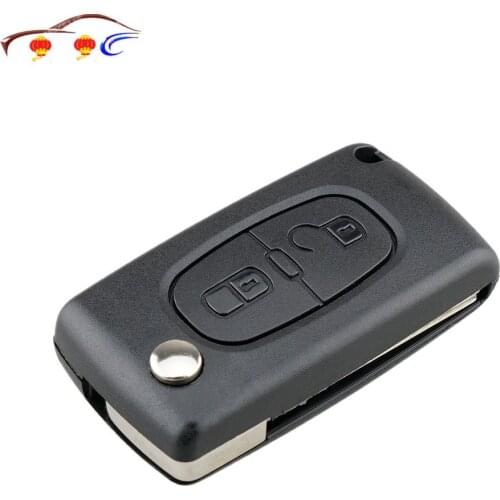 2020 New Remote Flip Folding Blank Key Shell Cover Case Peugeot 206 307 308 407 Partner Citroen C4 C5 C3 Berlingo Xsara