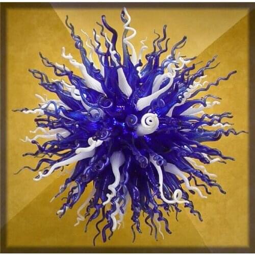 Whole Energy Saving Purple and White LED Decoration Light Flower Chandelier Pendant with High Quality