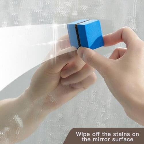 Bathroom Mirror Cleaning Tool Emery Sponge Cleaning Magic Wipe Mirror Window Glass Ceramic Tile Wipe Duster Home Cleaning Tool