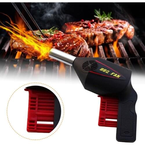 BBQ Grill Fan Tools Portable Handheld Air Blower Cooking Tool BBQ Tools Fan for Picnic BBQ Hiking Stove Kitchen Accessories