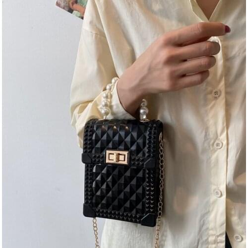 Cell Phone Purse Small Cross Body Bag Cute Crossbody Bags for Little Girls Plastic Handbag Mini Bolso Luxury Brand Fashion