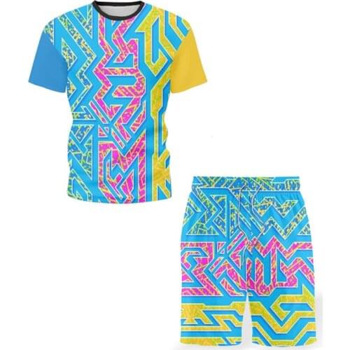 2021 Summer New Mens Sets Chinese Style Tracksuit Mens Clothing Short Homme Casual Hip Hop T-Shirts Men Tshirt Sweatshirts