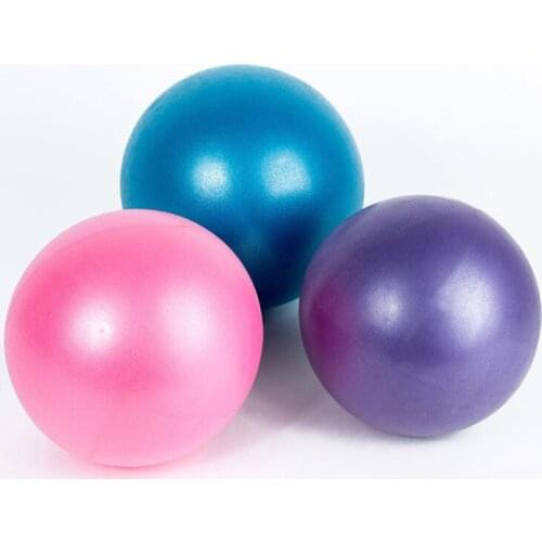 Yoga Ball Thickened Explosion-proof Matte Clip Back Ball Straw Ball Gymnastic Ball 20 25cm Fitness Ball Pilates Ball XS