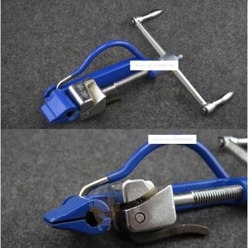 New Arrival SSTTS4 Screw Type Heavy Duty Stainless Steel Tie Tool Fastener Baler Wire Rod Fixing Clamp Tool 6.4-20mm Hot Selling