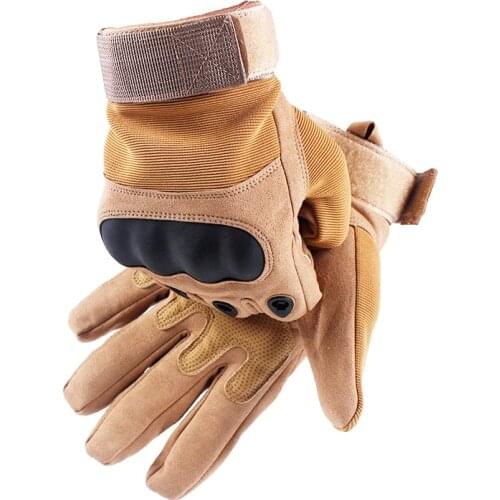 Army Military Tactical Gloves Paintball Airsoft Shooting Combat Anti-Skid Bicycle Hard Knuckle Full Finger Gloves