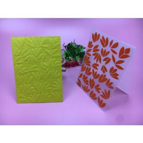 The Leaf Plastic Embossing Folders for DIY Scrapbooking Paper Craft/Card Making Decoration Supplies S137