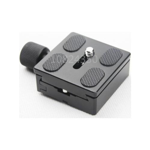DSLR Camera Adapter Plate Square Clamp with Gradienter for Quick Release Plate for Tripod Ball Head Arca Swiss RRS Wimberley