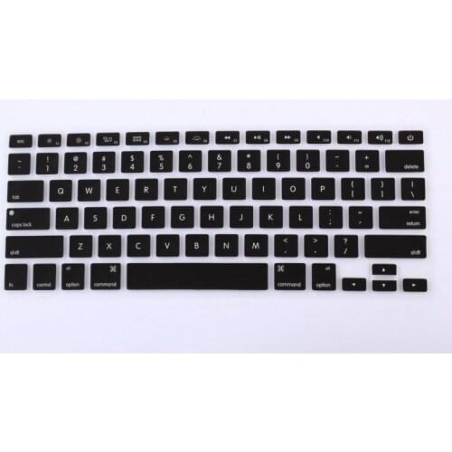 US Silicone Laptop keyboard Skin Protector Cover Protective film Guard (50pcs) for Apple Macbook Air 13 Pro 13 Retina 13 15 Skin