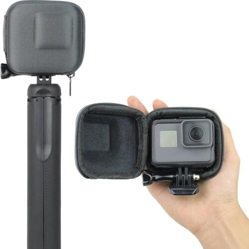SOONSUN Mini Compact Camera Case Portable Protective Case Storage Box Bag for GoPro Hero 9 8 7 6 5 for Go Pro Case Accessory