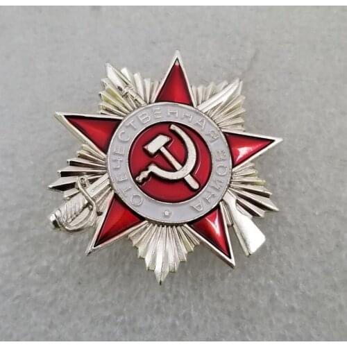 Soviet Order of the Red Banner Screw Back Badges Soviet Union Medal Red Banner for War USSR CCCP Badge