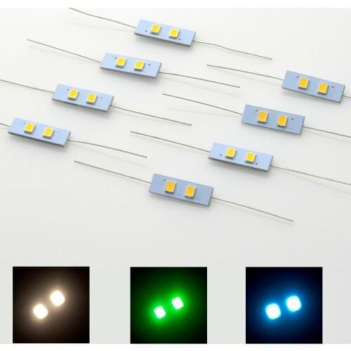 10x8V Led Axial VU Meter Lamp For ONKYO AKAI Cassette Player Pioneer Reel To Reel Tape Recorders and Other Classic HiFi Devices