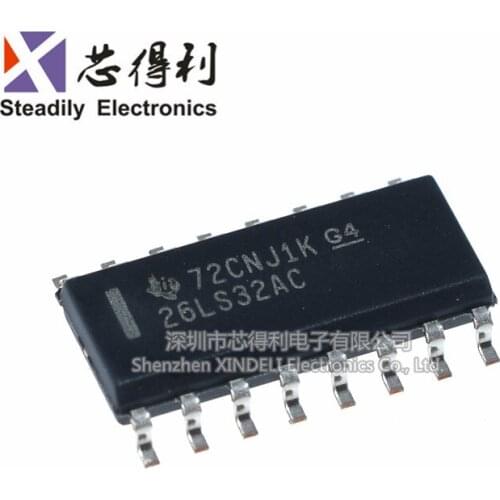 10pcs/lot Brand New & Original AM26LS32ACDR 26LS32AC SOP16 Line Receiver 3.9MM