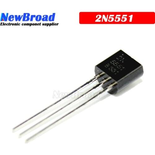 100pcs 2N5401 2N5551 TL431 TL431A 78L05 2SA970 2SC2240 A970 A2240 transistor
