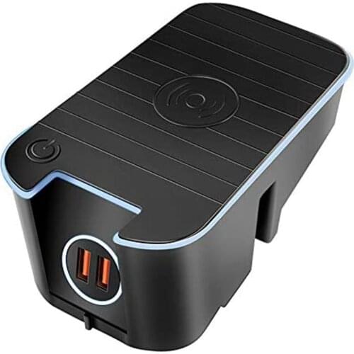 Car Wireless Charger Volvo XC90,XC60,S90L,V90,Fast for iPhone Samsung Note 8,Wireless Charging Devices