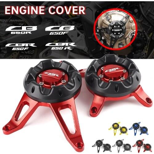 For Honda CB650R CBR650R CB650F CBR650F 2018-2020 2019 CNC Engine Guard Protector Engine Guard Case Slider Cover Protector Set