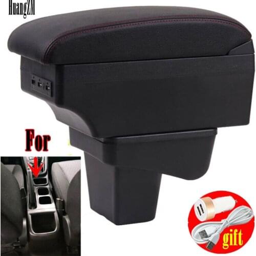 For Suzuki Vitara Armrest Retrofit parts dedicated Car Armrest Center Storage box car accessories Interior USB Easy to install