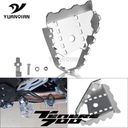 For YAMAHA XTZ700 Tenere XT700Z TENERE 700 2019-2021 20 Motorcycle Rear Foot Brake Lever Peda Peg Pad Extension Enlarge Extender