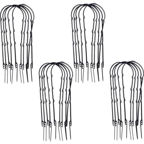 Hot Sell 10PCS Garden Plant Pot Obelisks Plastic Climb Plant Support Climbing Frame Garden Decor Plant Bracket Garden Trellis