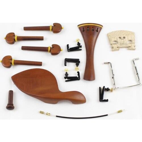 Jujube violin fittings 4/4, high-grade level.honggeyueqi