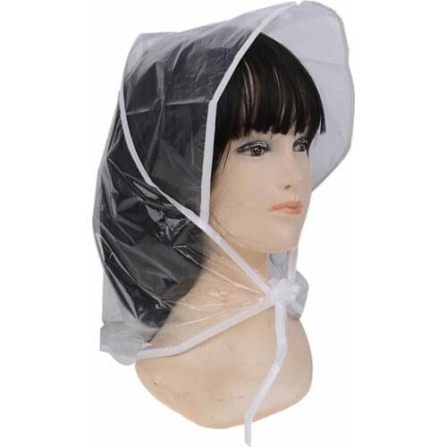 Creative Plastic Rain Hat Cap Coat Raincoat Women Men Kids Gifts Universal Use Hiking Fishing Rains Waterproof Windproof Hats