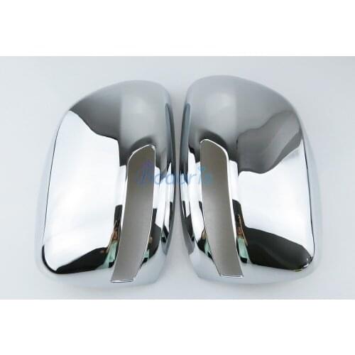 Door Mirror Cover Rear View Overlay Trims 2012-2018 ABS Chrome Detector Car Styling For Toyota LC Land Cruiser 200 Accessories