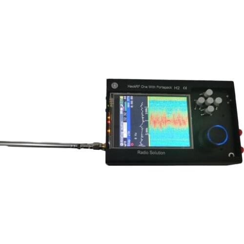 PORTAPACK H2 + HACKRF ONE SDR Radio with Havoc Firmware + 0.5ppm TCXO GPS + 3.2 inch Touch LCD + 1500mAh Battery + Metal Case