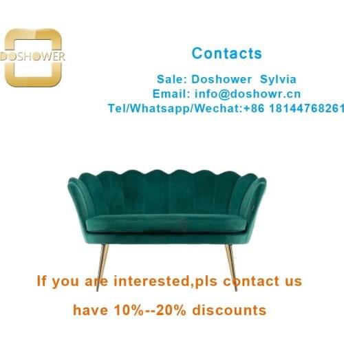 Salon chair furniture with nail customers chair of waiting sofa for salon