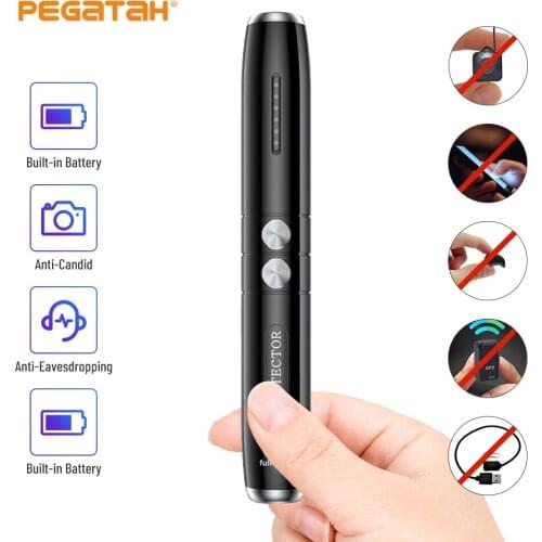 T8 Pen detector Anti gadget Wiretapping bug Detector Bug Gadget Wireless RF Signal Audio GSM Anti GPS Car Tracking Wiretapping