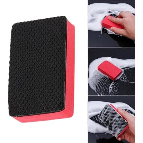 Universal Car Magic Clay Bar Pad Sponge Block Cleaning Eraser Wax Polish Pad Tool Car Wash Sponge Black