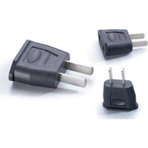 US 1-15p Canada Japan Thailand Male To EUropean Germany 2Pin AC Power Travel Adapter Electric Plug Converter Pop Socket 6A 250V