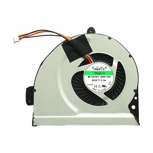 CPU Fan For ASUS X54H X54C X54L X54L-BBK4 X53S K53S A53S K53SJ P53SJ K43X K43E K43S K43SJ A83 A84S X84L X84C X84H KSB06105HB