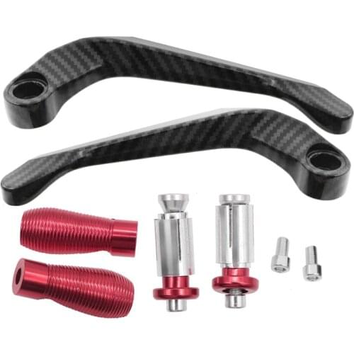 1 Pair Motorcycle CNC Handlebar Grips Guard Brake Clutch Levers Guard Protector For YAMAHA SUZUKI MT07 MT 07