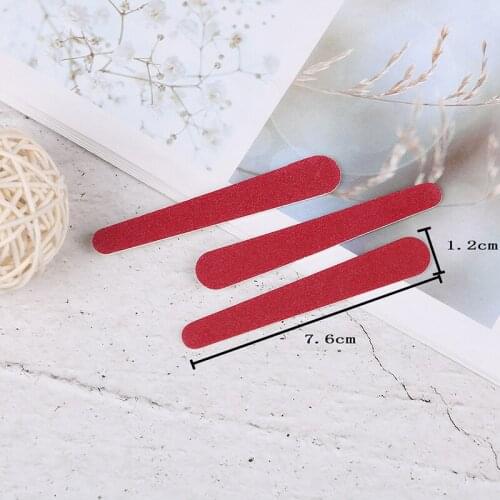 Nail File Double Sided Buffer Polishing Strips Manicure Pedicure Sanding Files Sandpaper Grit Sticks Nail Art Tool 20PCS