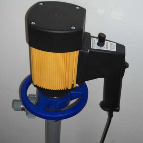220v50/60hz Electric Barrel Pump Weak Chemical Hand Oil Pump 130l/min 10m head(Harbin axis)