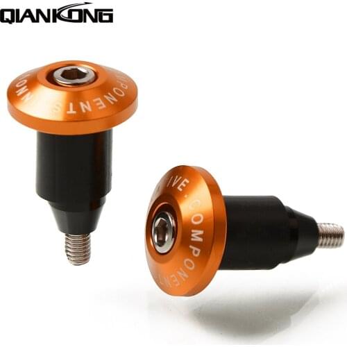 7/8"22 mm CNC motorcycle handlebar cap motocross handle bar grips ends for ducati honda cbr500 cbr600 cbr1000 cb1000rr all year