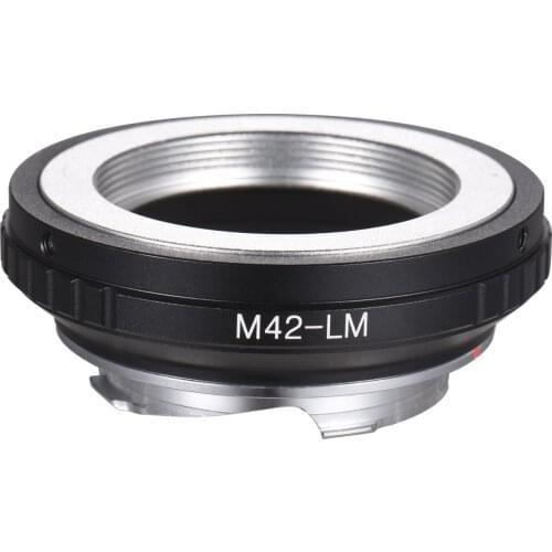 Andoer M42 -LM Camera Lens Adapter Ring for M42 Screw Mount Lens to Leica Camera M240 M240P M262 M3 M2 M1 M4 M5 M6 MP M7 M8 M9
