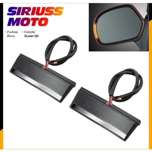 LED Motorcycle Side Mirror Turn Signals Case for Honda Gold Wing Gl1800 GL 1800 Mirror 2001-2017