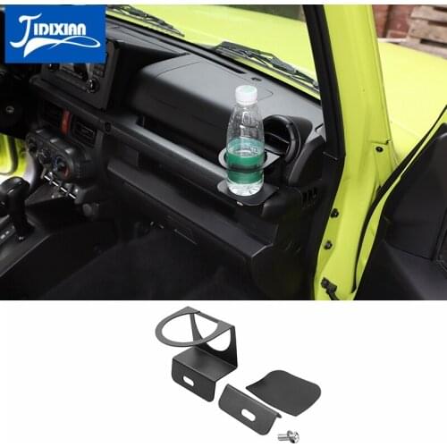 MOPAI Drinks Holders for Suzuki Jimny JB74 Car Drink Cup Holder Bracket for Suzuki Jimny 2019+ Interior Accessories