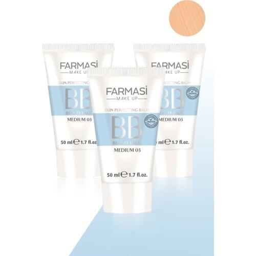 Farmasi BB All in One Cream Medium (Medium) - 50 ml 3 PCs 412468009