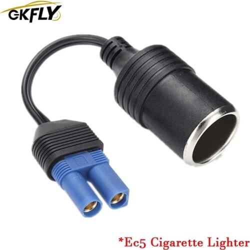 GKFLY HIgh Quality EC5 Cigarette Lighter Adapter Cable Cigarette Lighter Adapter 12V DC Adapter for Car Jump Starter